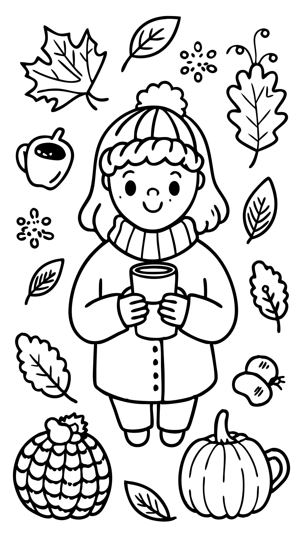 bobbie goods coloring pages fall